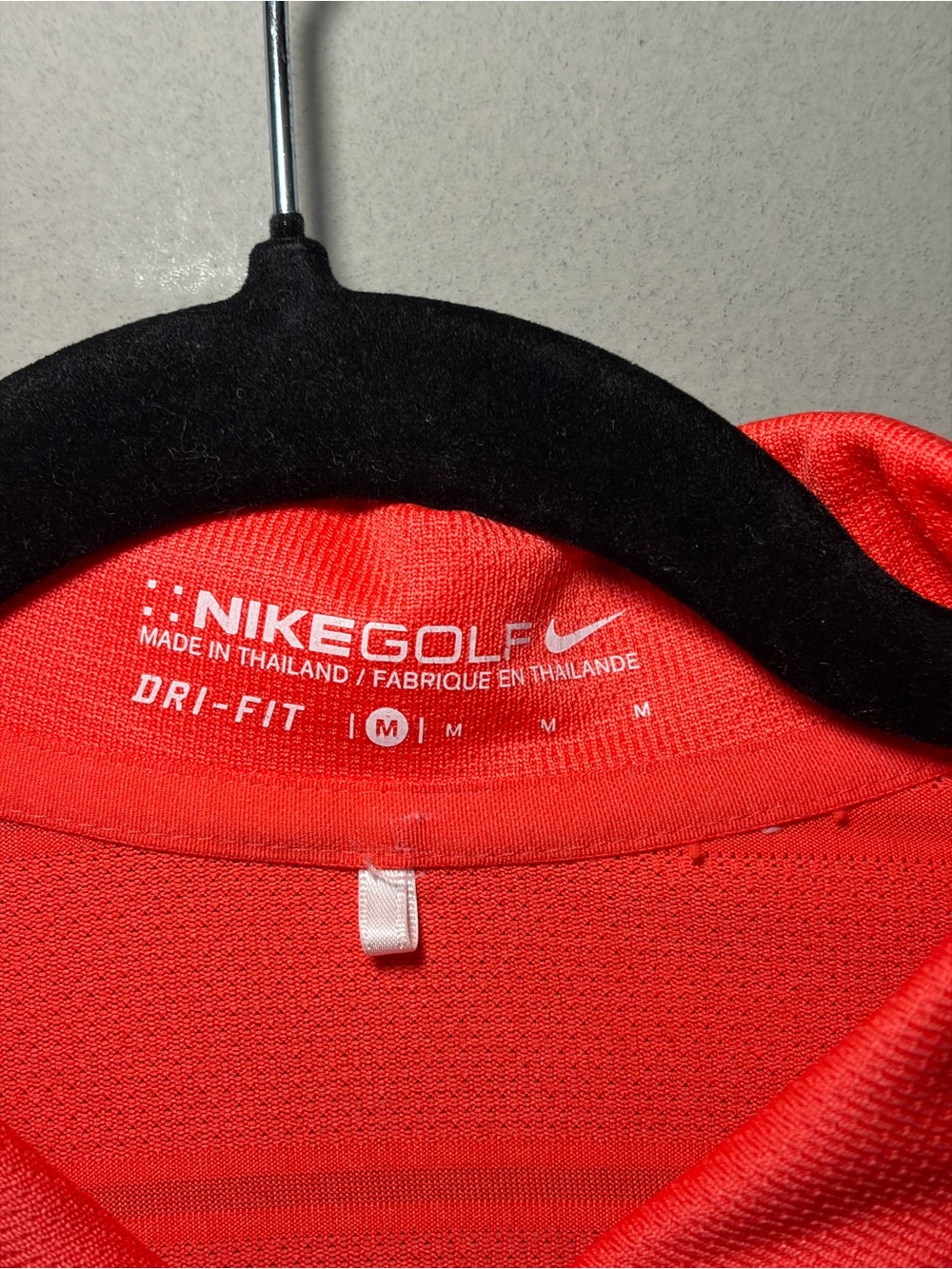 Nike Golf Women’s Dri-FIT Jacquard Textured Polo Shirt Medium Coral Performance - Picture 5 of 14